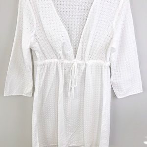 💕Talbots White Swimsuit cover